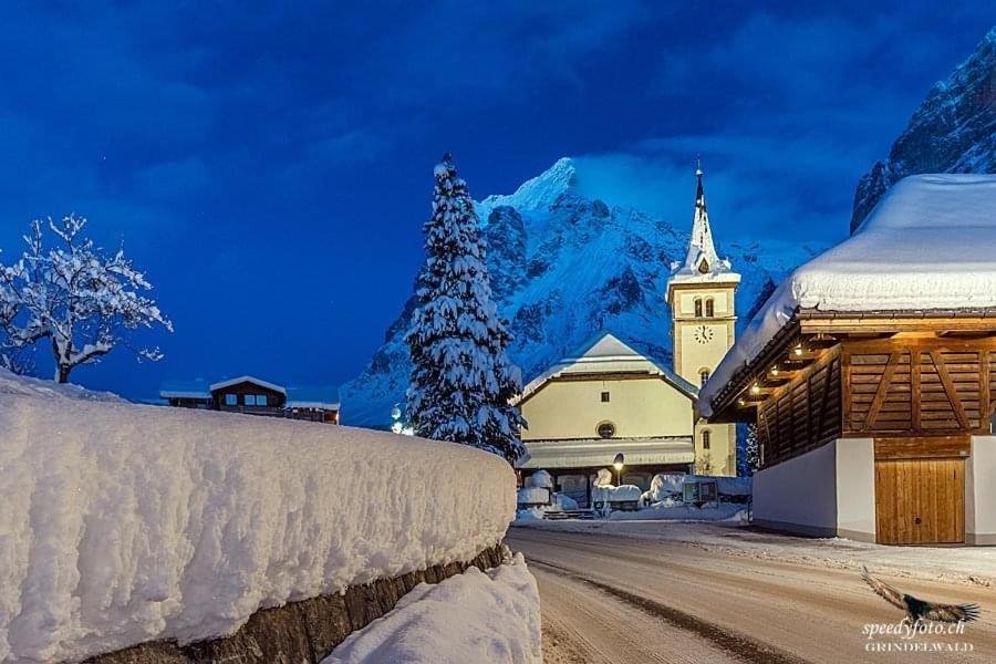 Ferienwohnung Talhaus Lauterbrunnen Exteriör bild